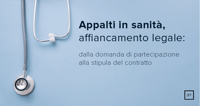 affiancamento legale, in appalti pubblici