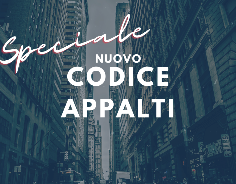 Nuovo codice degli appalti